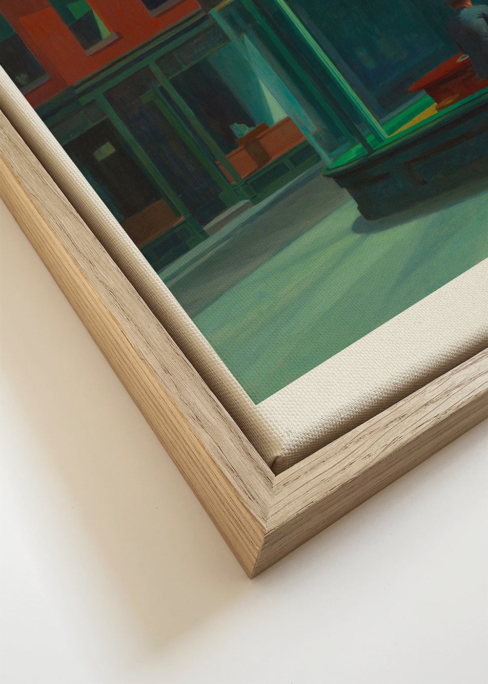 Sztuka do kuchni Nighthawks — nocna scena w barze