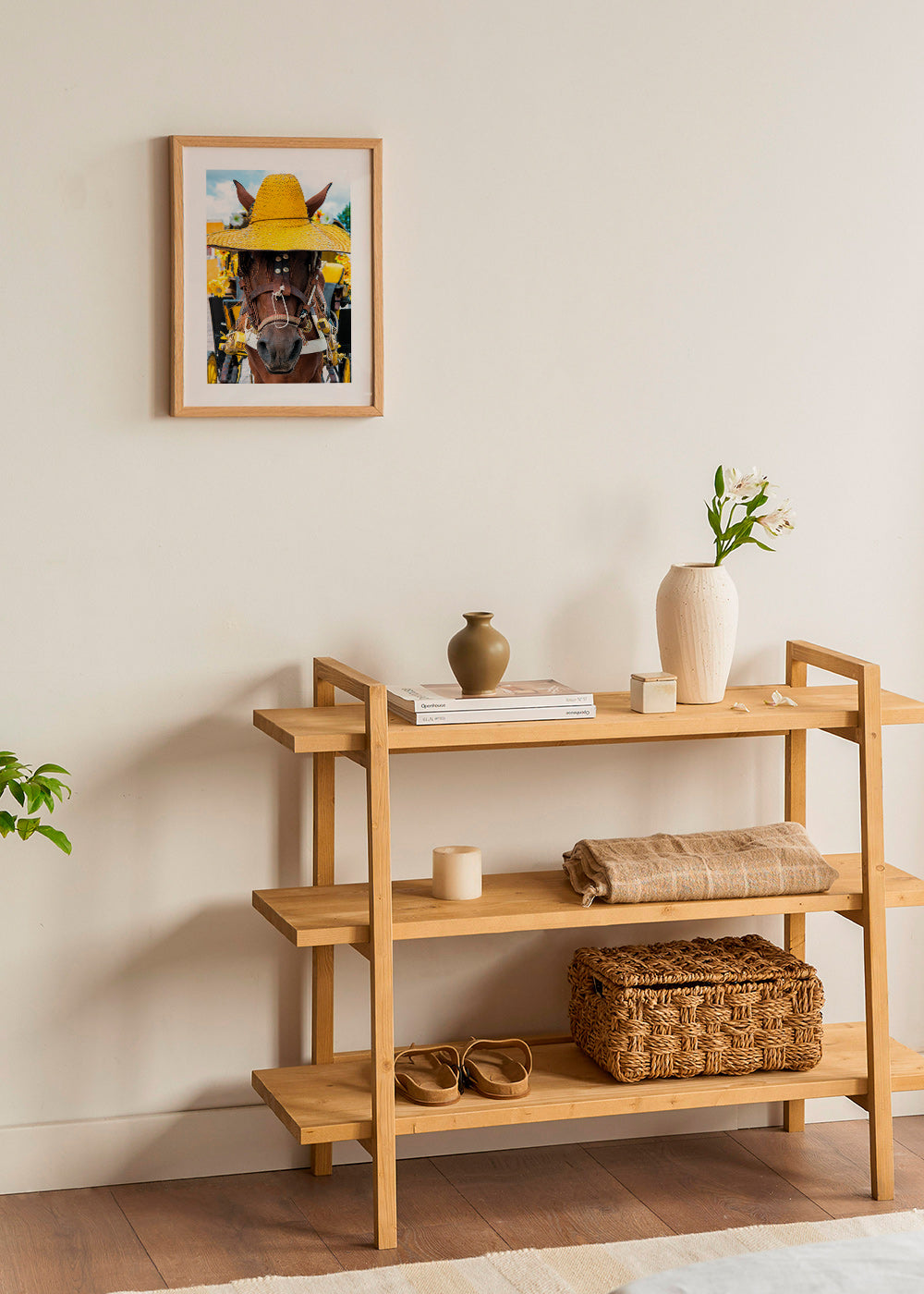 Portret konia w żółtym kapeluszu – Product1