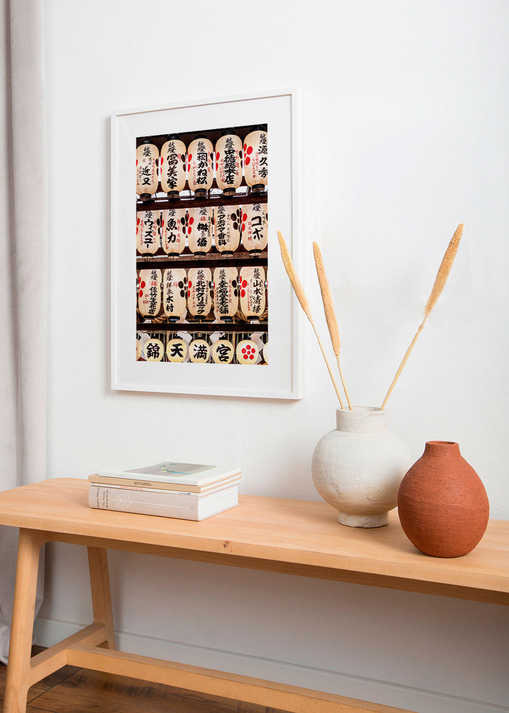 Fotografia japońskich latarni w szeregu – Product2