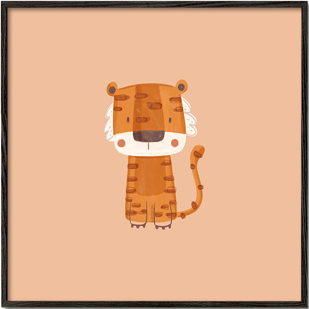 Ilustracja tygrysa minimalna