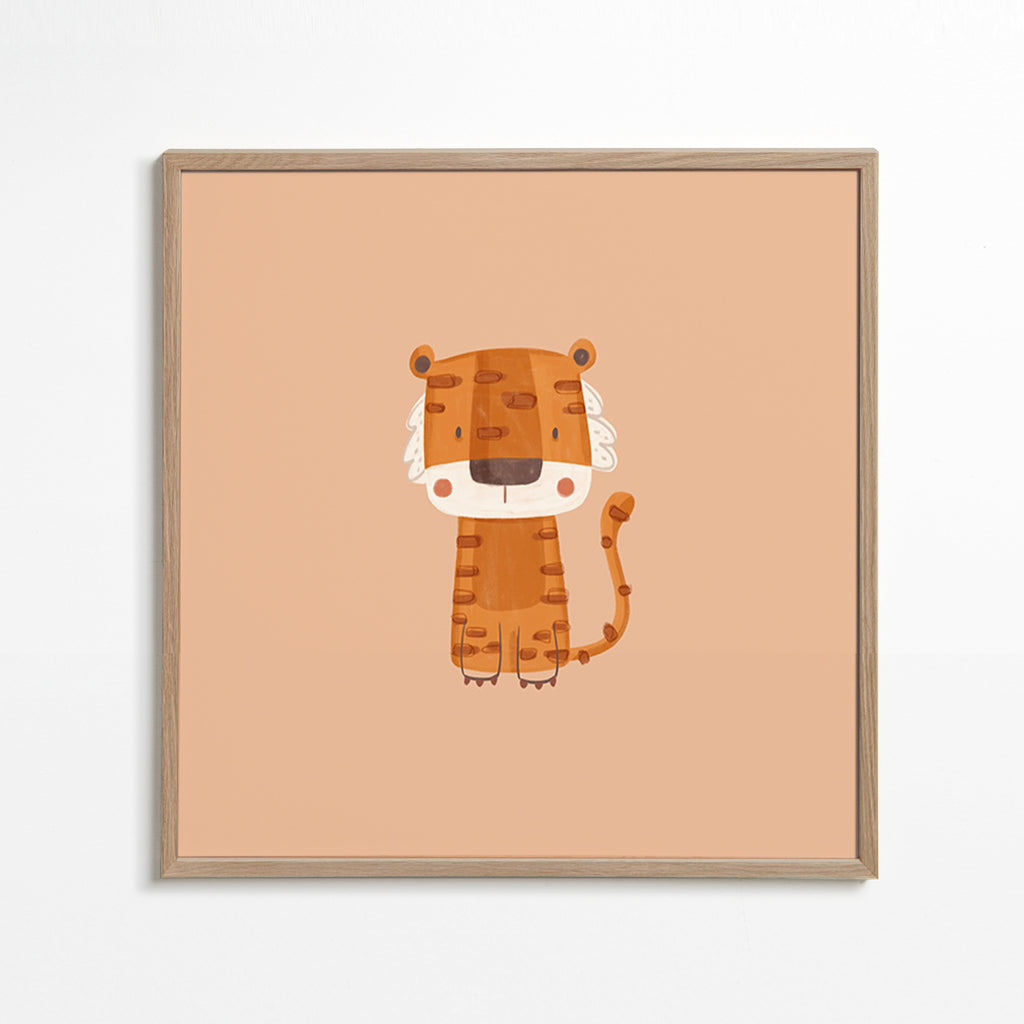Ilustracja tygrysa minimalna