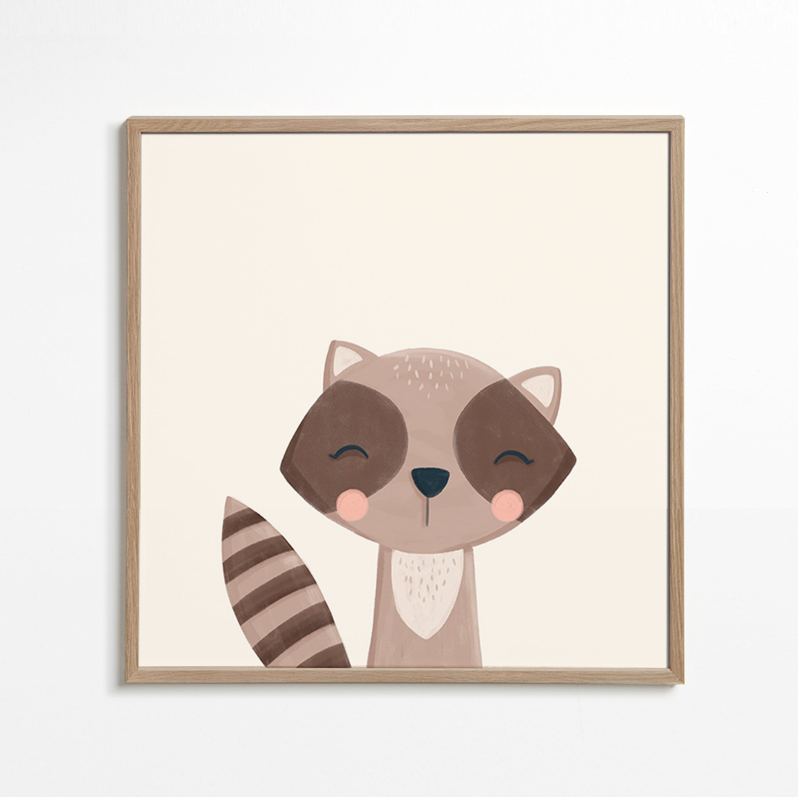Plakat dziecięcy: uśmiechnięty szop