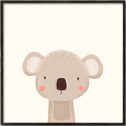 Plakat dziecięcy koala uroczy