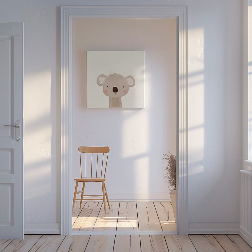 Plakat dziecięcy koala uroczy