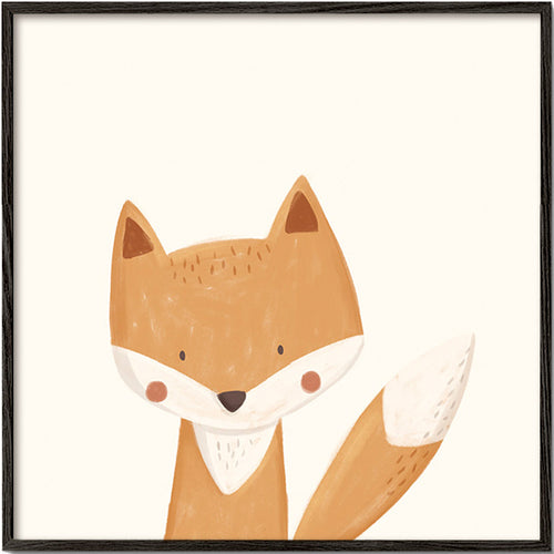 Uroczy lisek ilustracja
