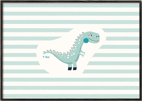 Plakat dziecięcy T-Rex zabawny