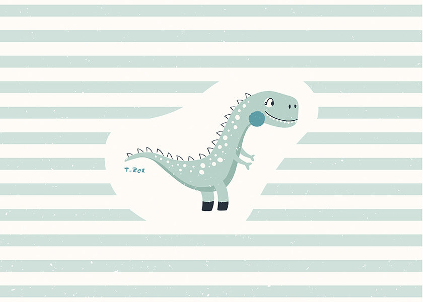 Plakat dziecięcy T-Rex zabawny