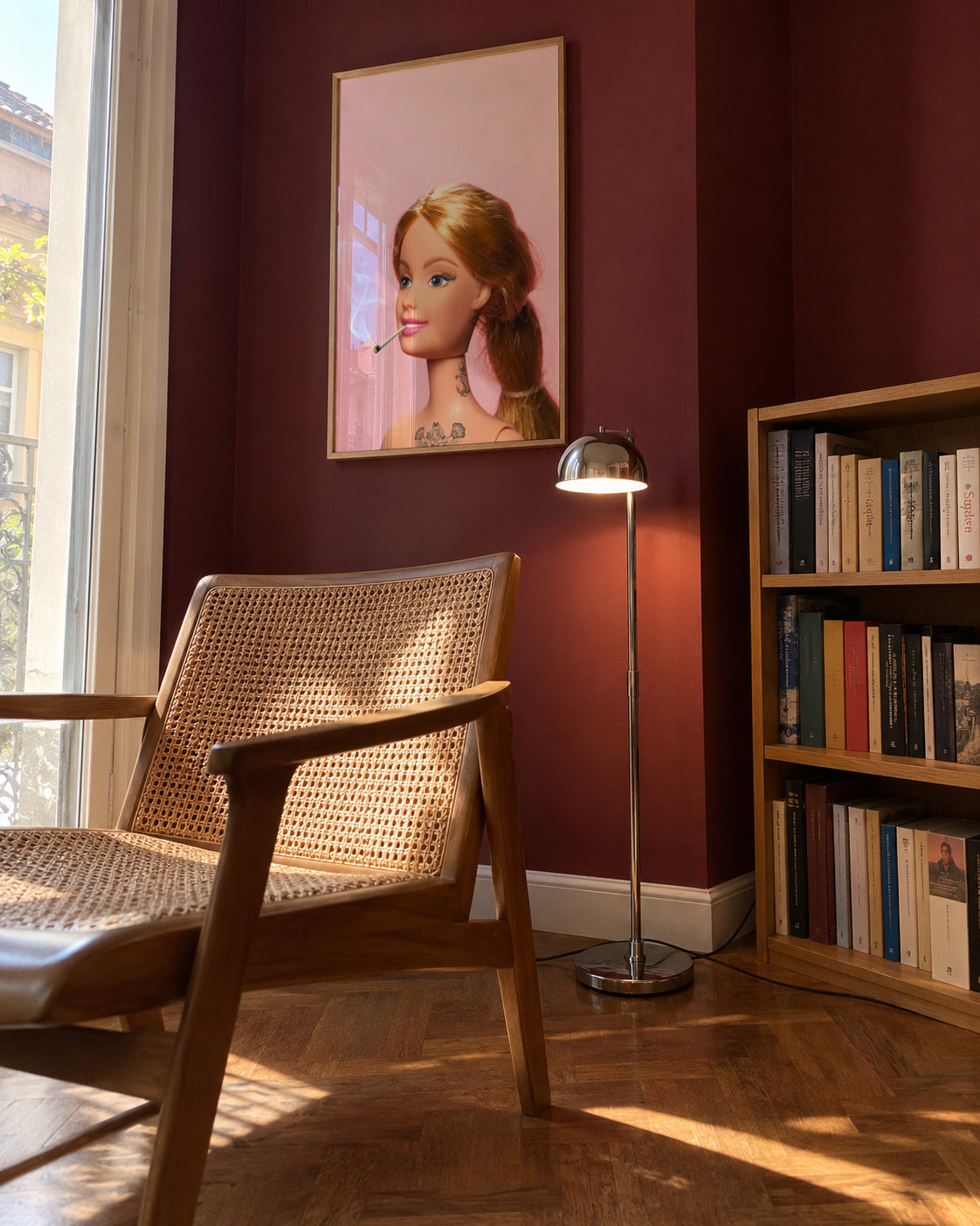 Doll Grown Up - Framed poster in an interior
