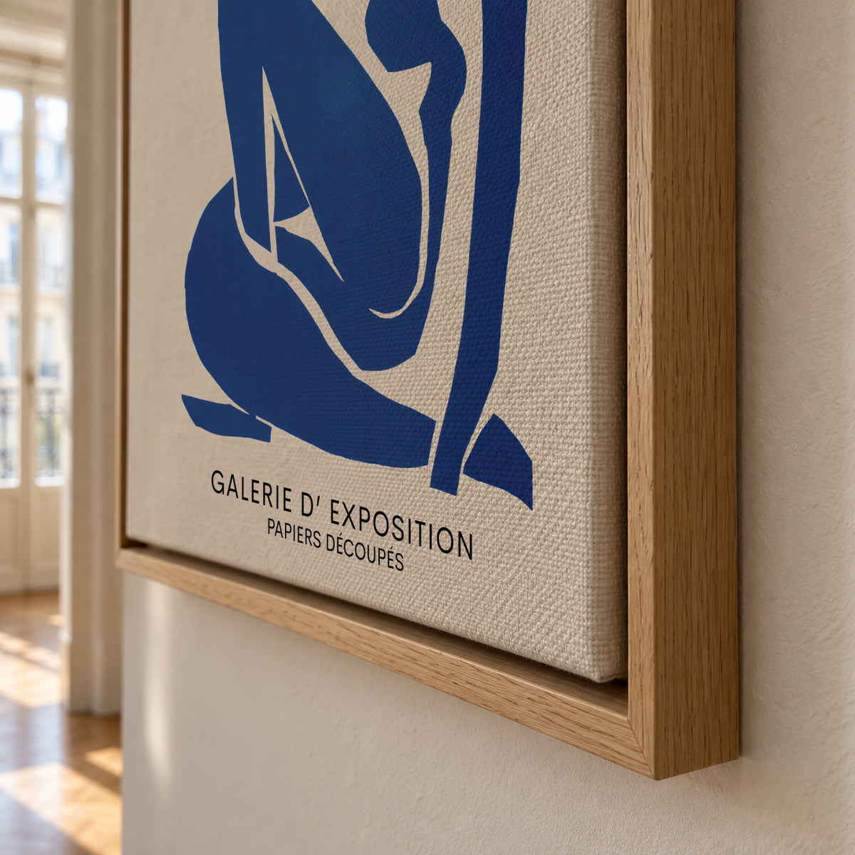 Henri Matisse NUDE - Framed canvas detail