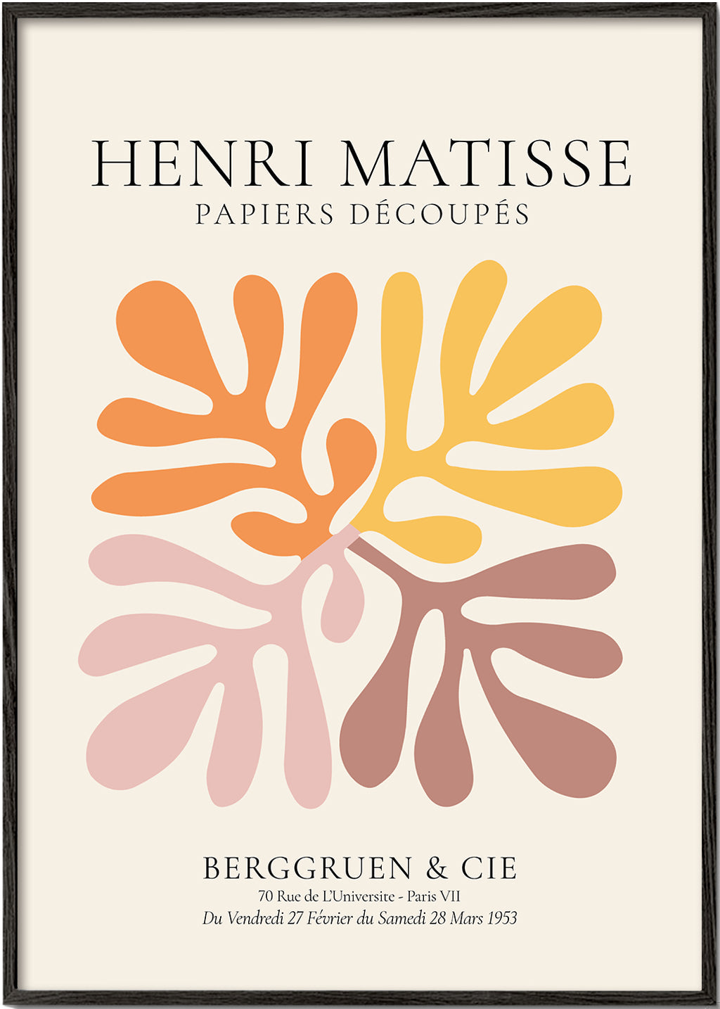 Henri Matisse papiers découpés XIII