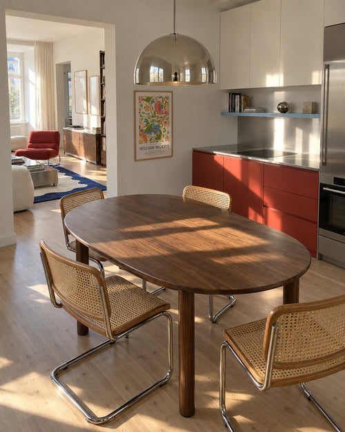 William Morris pattern I - Framed poster in an interior