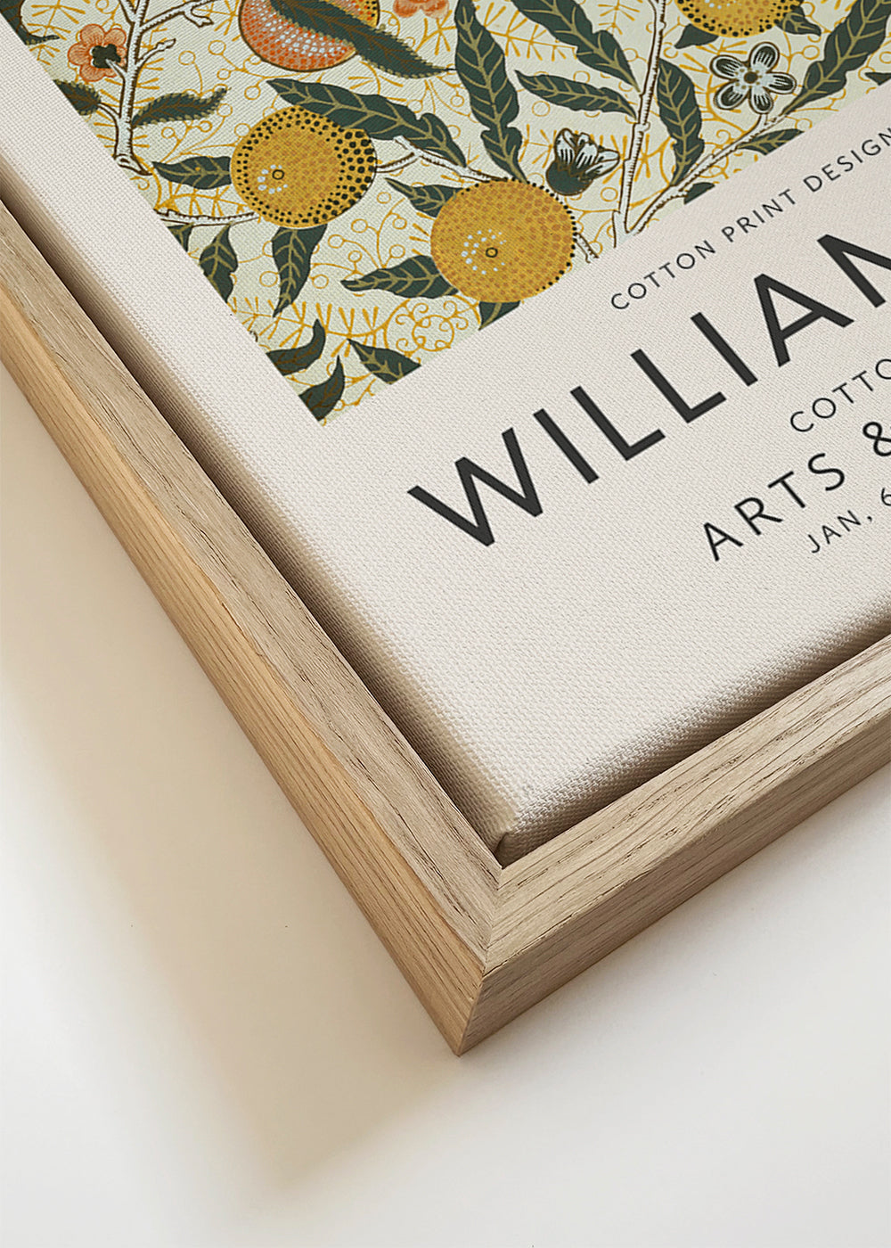 Plakat botaniczny z motywem owoców William Morris
