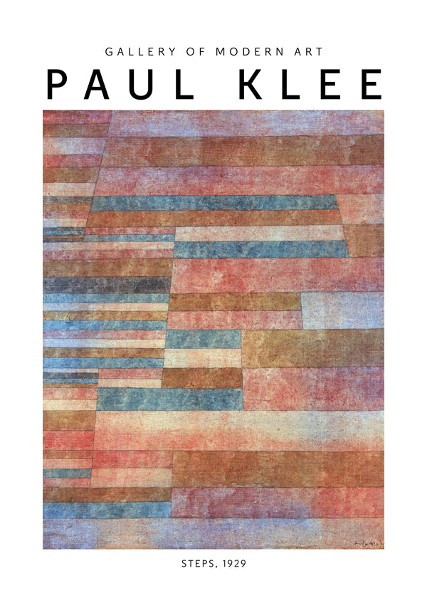 Obraz abstrakcyjny Steps Paula Klee