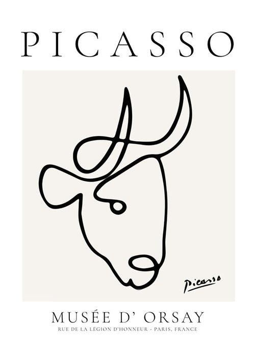 Byk w kresce Picassa