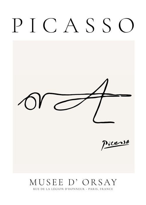 Pablo Picasso Animals Drawings Grasshopper - Unframed art print