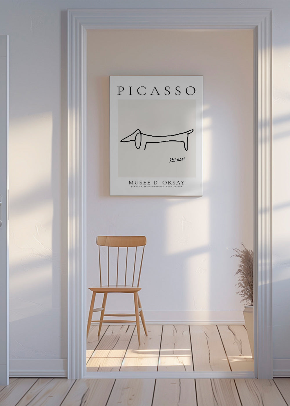 Pablo Picasso Animals Drawing Dog