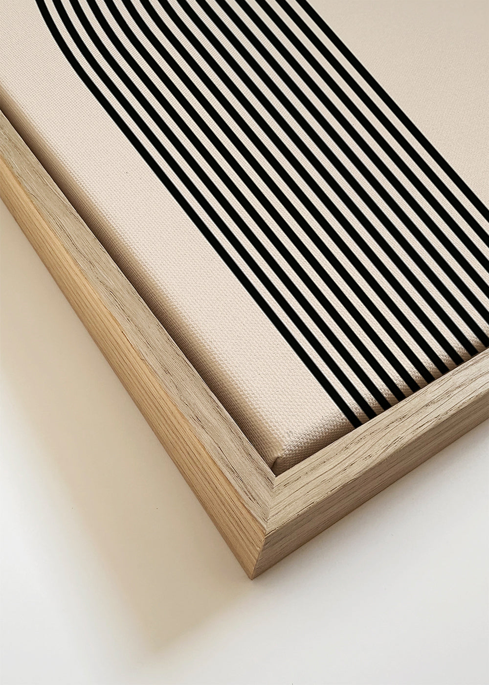 Plakat geometryczny Bauhaus z żółtym kołem