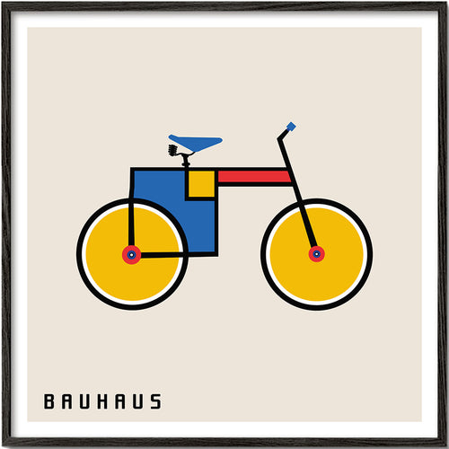 Ilustracja Bauhaus rower