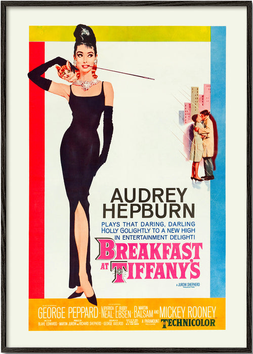 Plakat vintage Audrey Hepburn klasyk