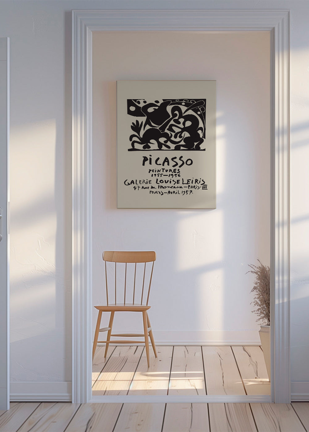 Wintage plakat wystawowy Picassa