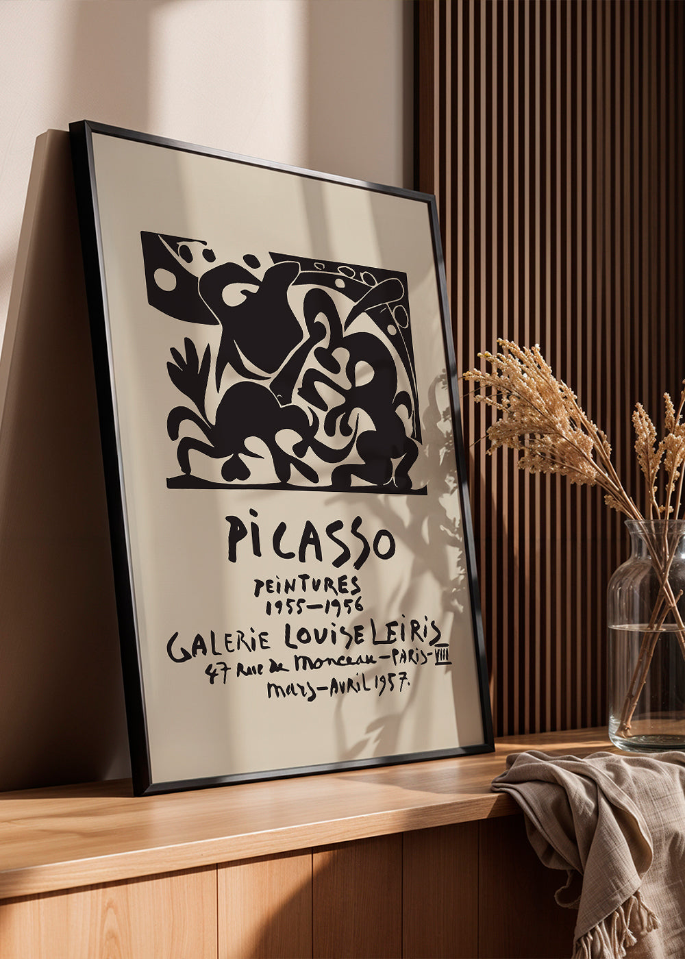 Wintage plakat wystawowy Picassa