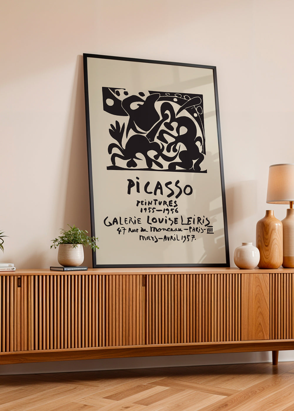 Wintage plakat wystawowy Picassa