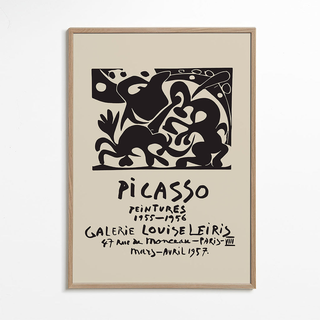 Wintage plakat wystawowy Picassa