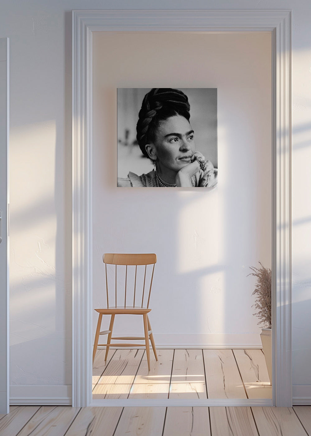 Fotografia portretowa czarno-biała w stylu vintage