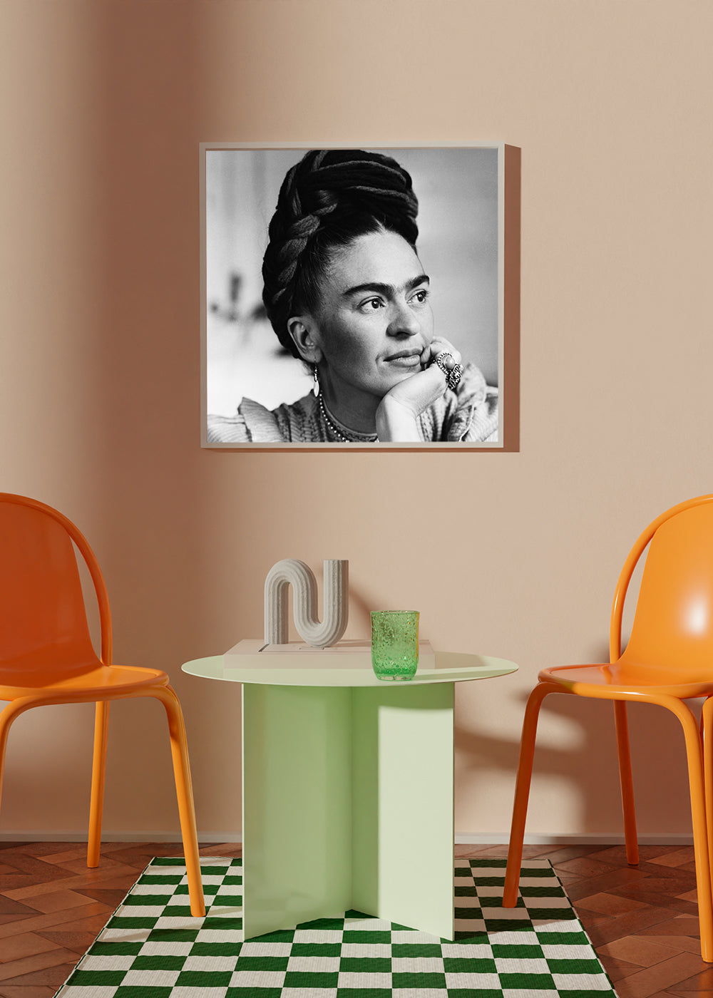 Fotografia portretowa czarno-biała w stylu vintage