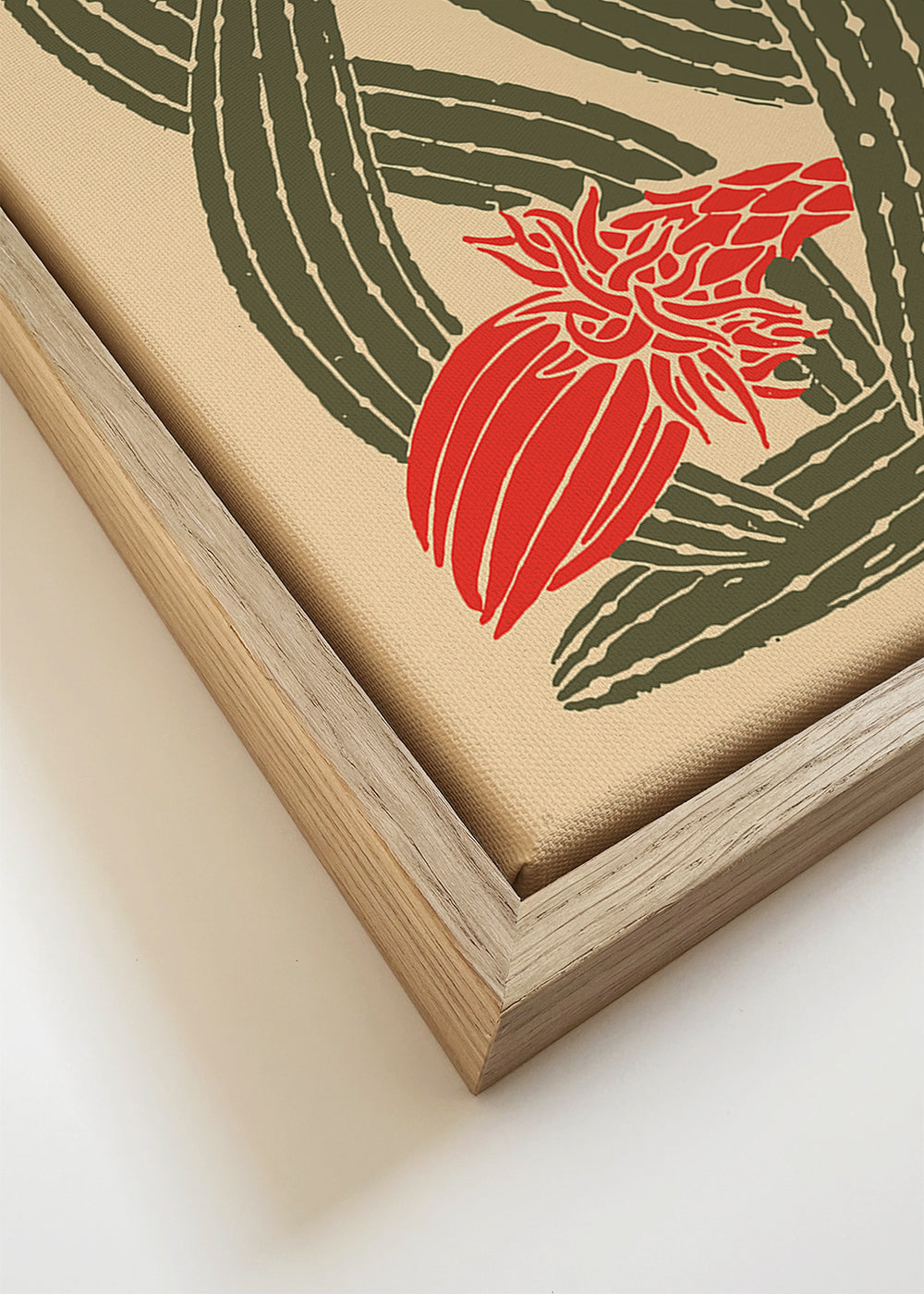 Plakat vintage z kaktusem i meksykańską typografią
