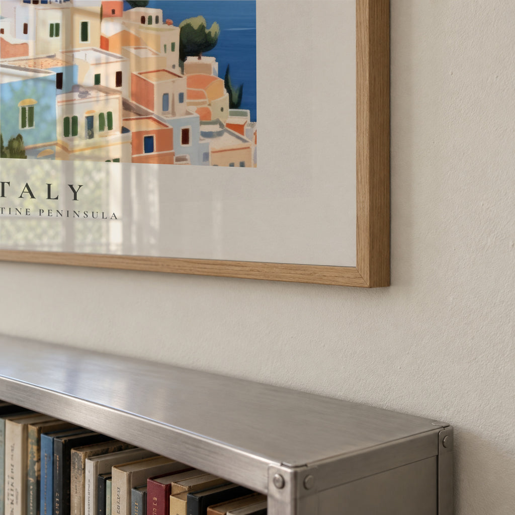 Capri, Italy - SQUARE - Framed poster detail