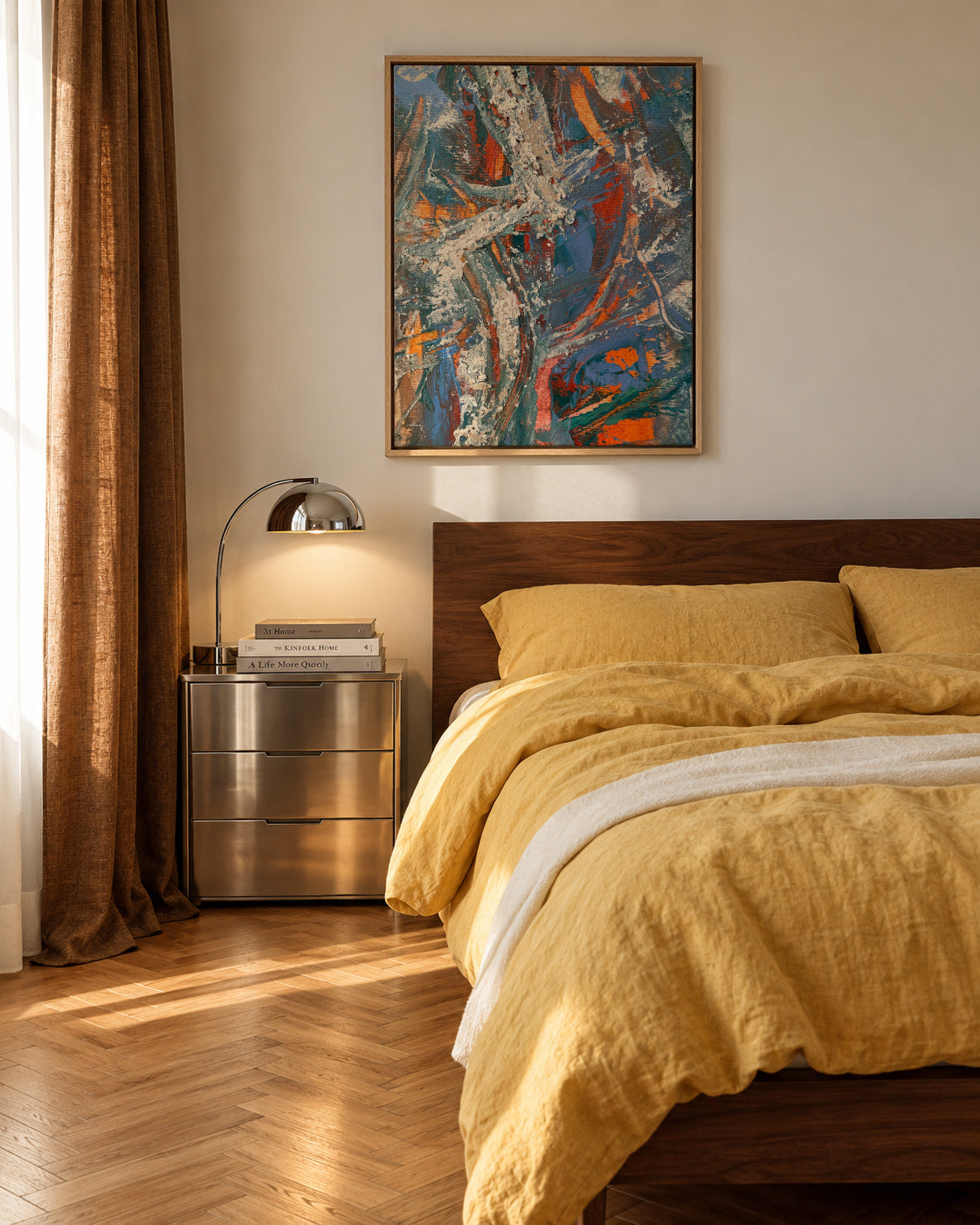 Geiser - Framed canvas in an interior