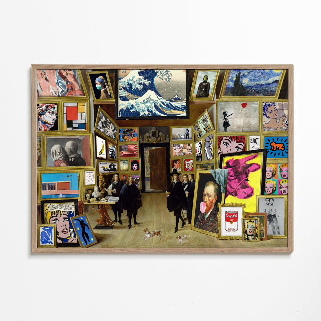 Modern art gallery