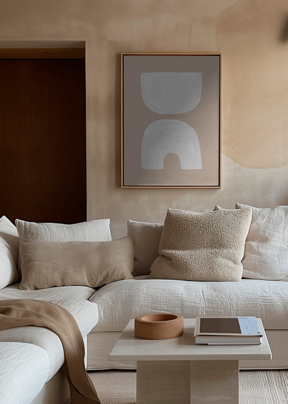Mid Century Brown I