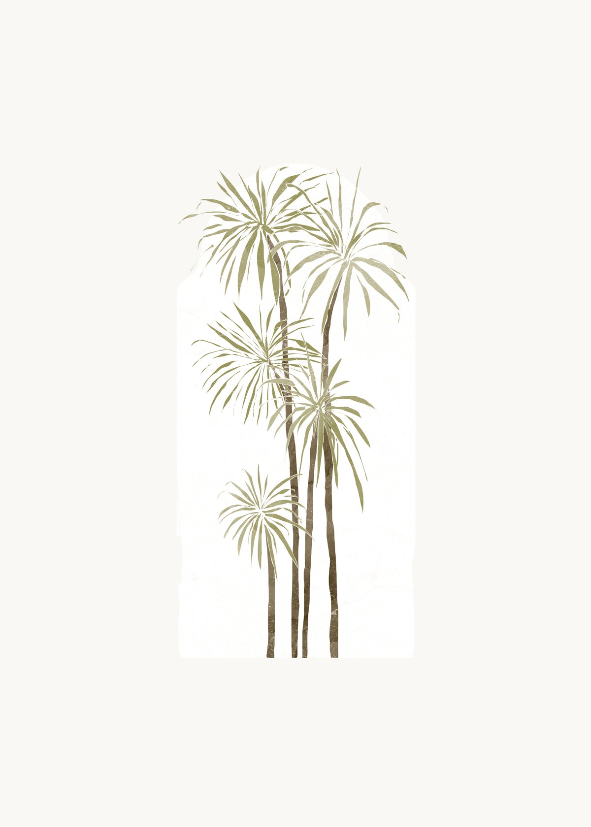 Tropical Window III - Unframed art print