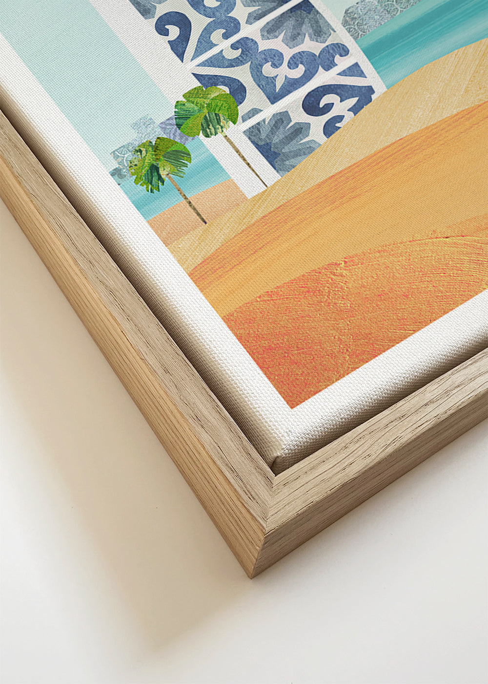 Plakat podróżniczy Dubai panorama ilustracja