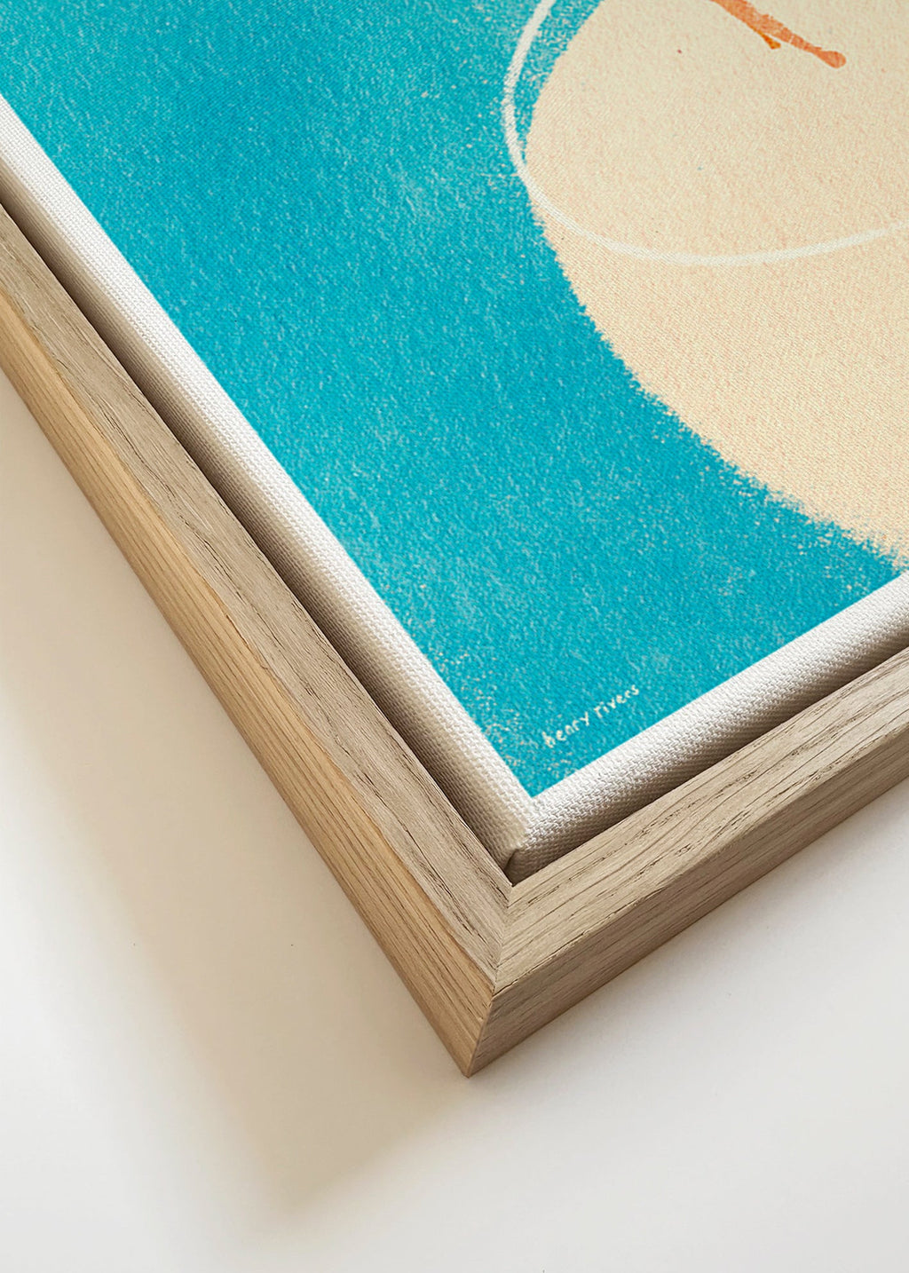 Sztuka do kuchni Gin Tonic ilustracja z postacią – Canvas detail
