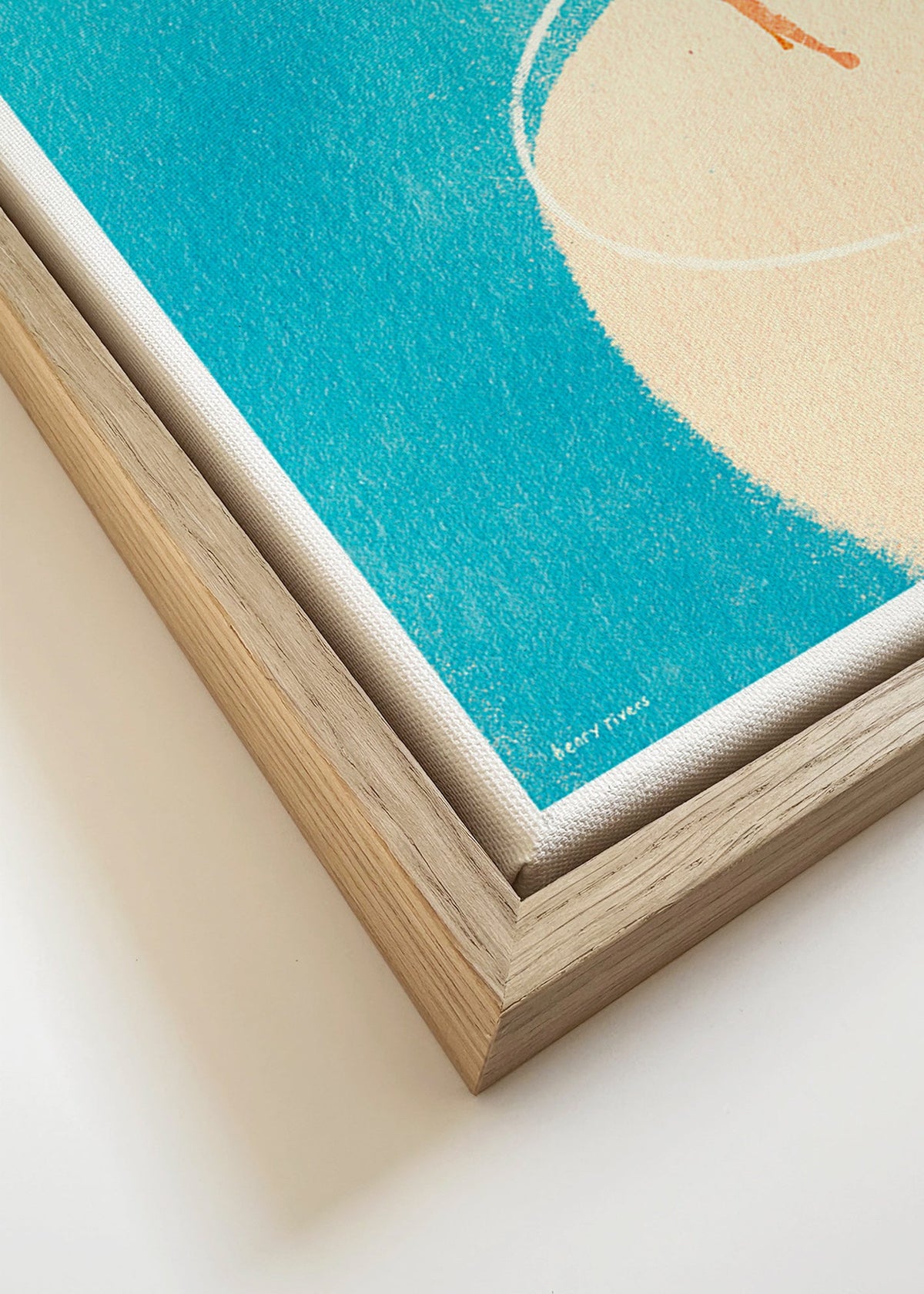 Sztuka do kuchni Gin Tonic ilustracja z postacią – Canvas detail