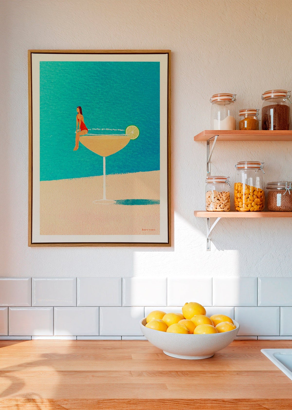 Sztuka do kuchni: Margarita w kieliszku – Canvas2