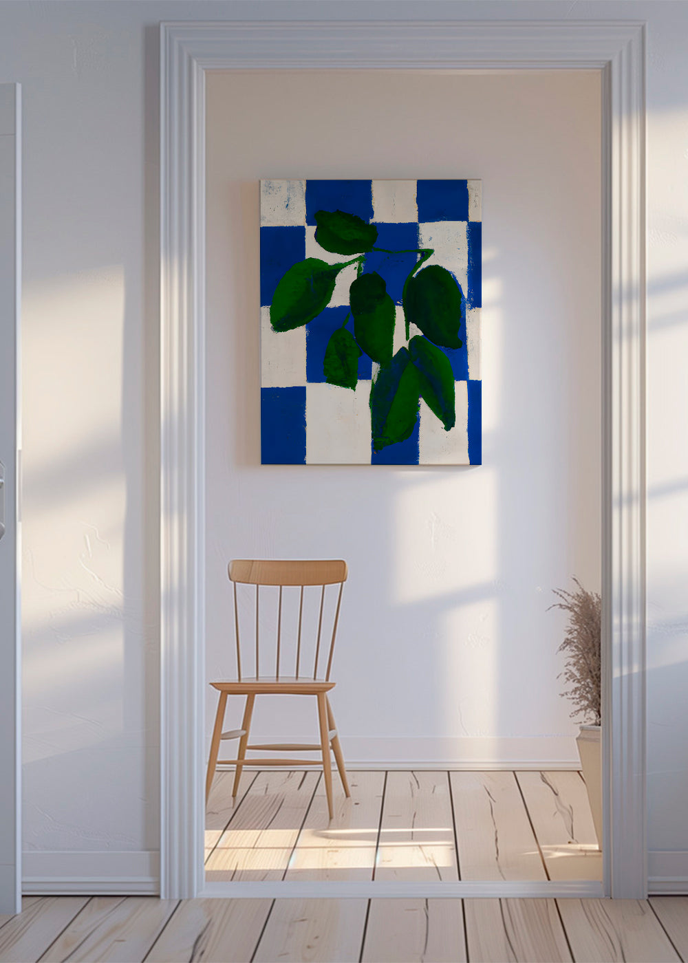 Checkered greenery