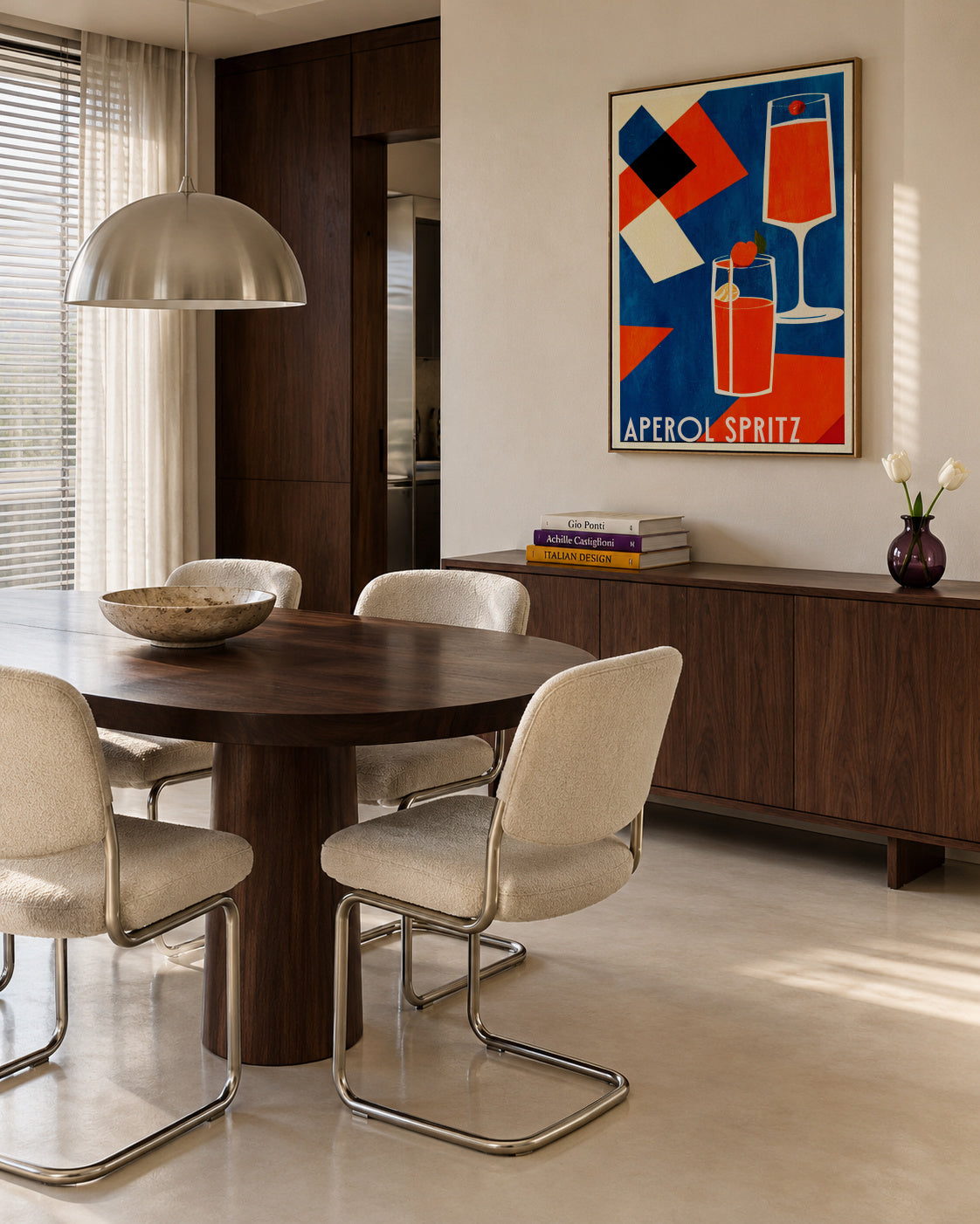 Aperol Spritz - Framed canvas in an interior