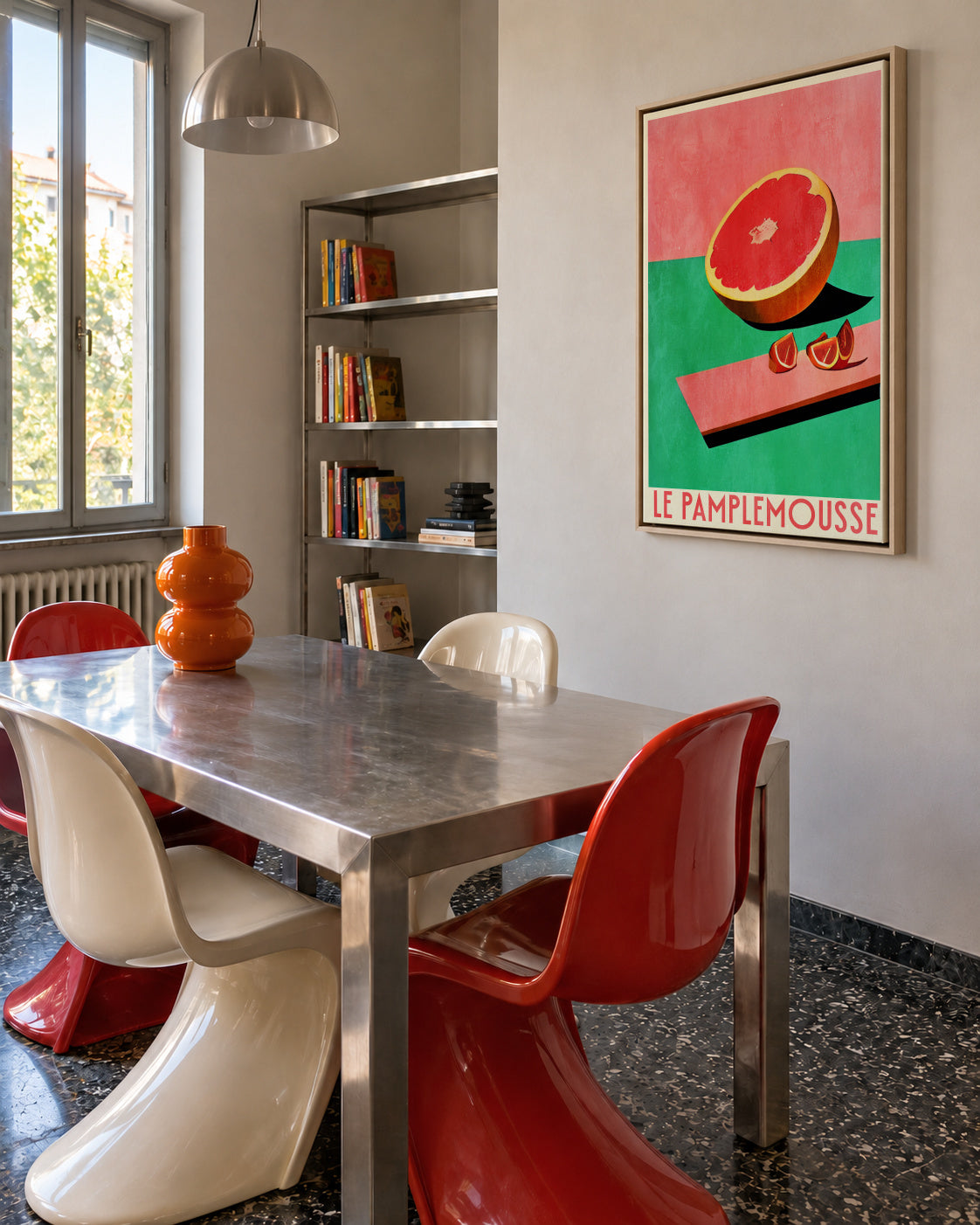 Le Pamlemousse - Framed canvas in an interior