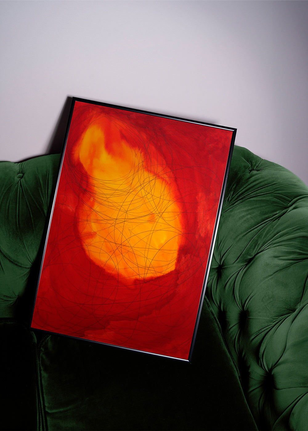 Obraz abstrakcyjny czerwono-żółty – Product3