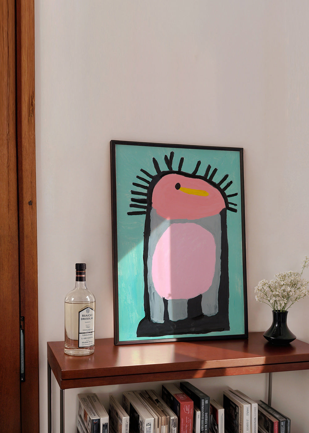 Plakat dziecięcy różowy pingwin uroczy – Product3