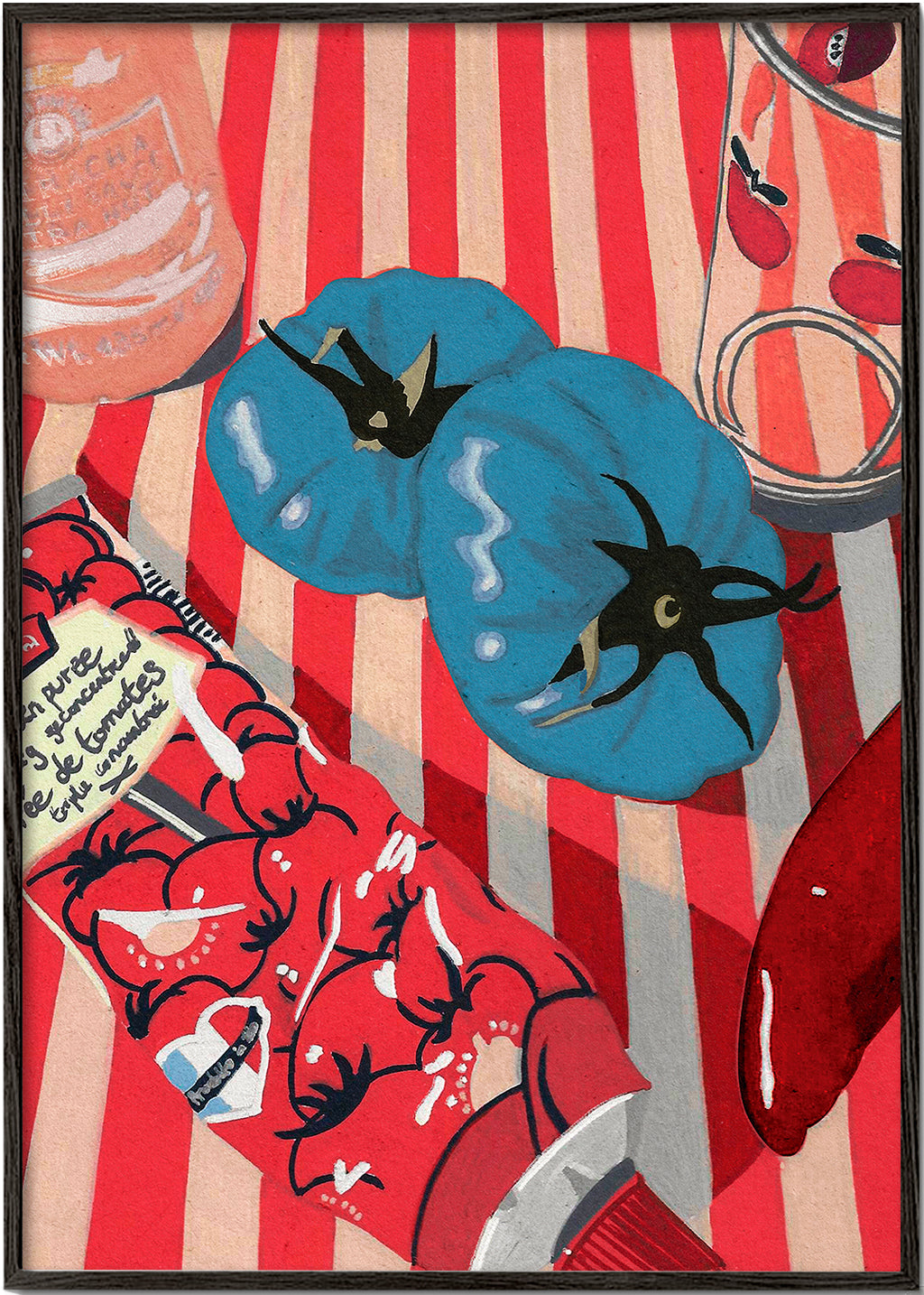 Blue Tomatoes