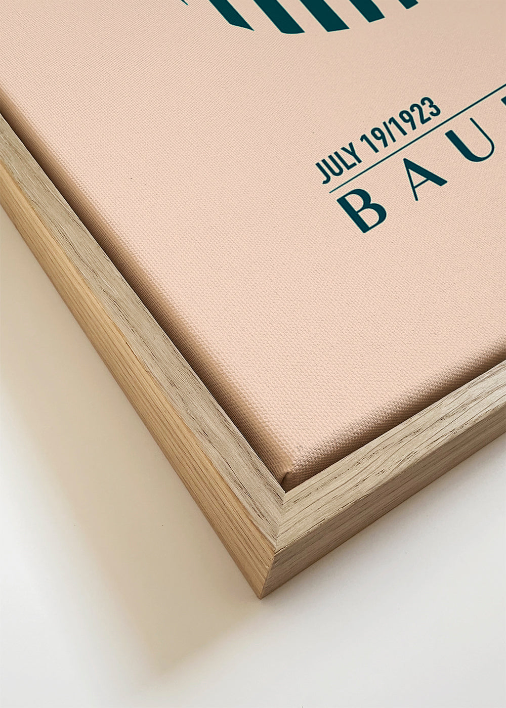 Ilustracja Bauhaus geometryczna z kołem i paskami