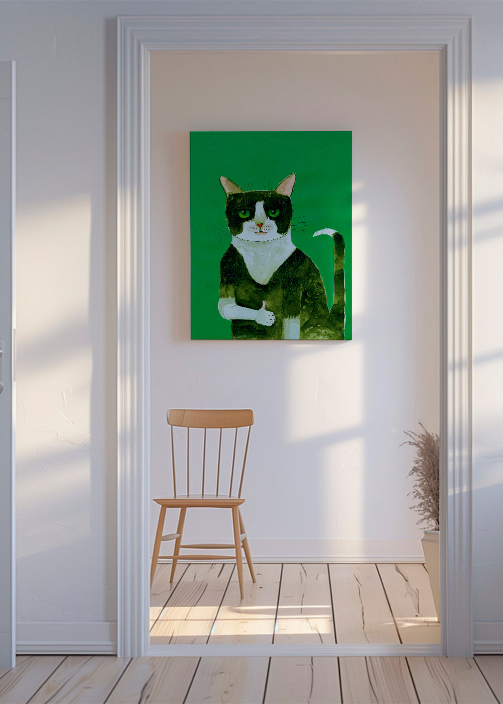 Tuxedo Cat Thumbs Up
