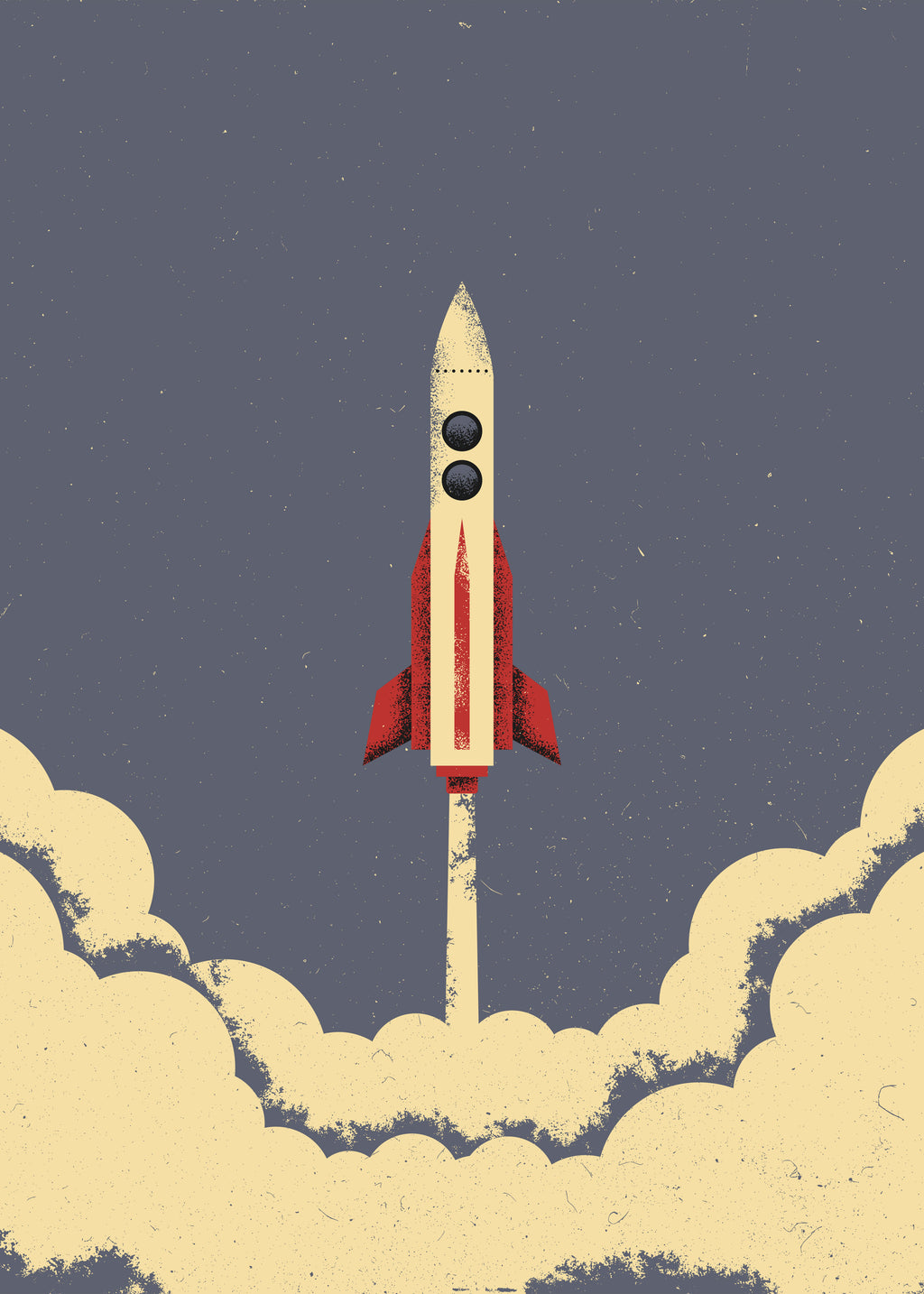 Rocket - Unframed art print