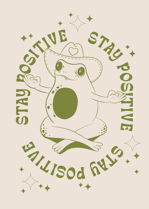 Happy Frog - Unframed art print