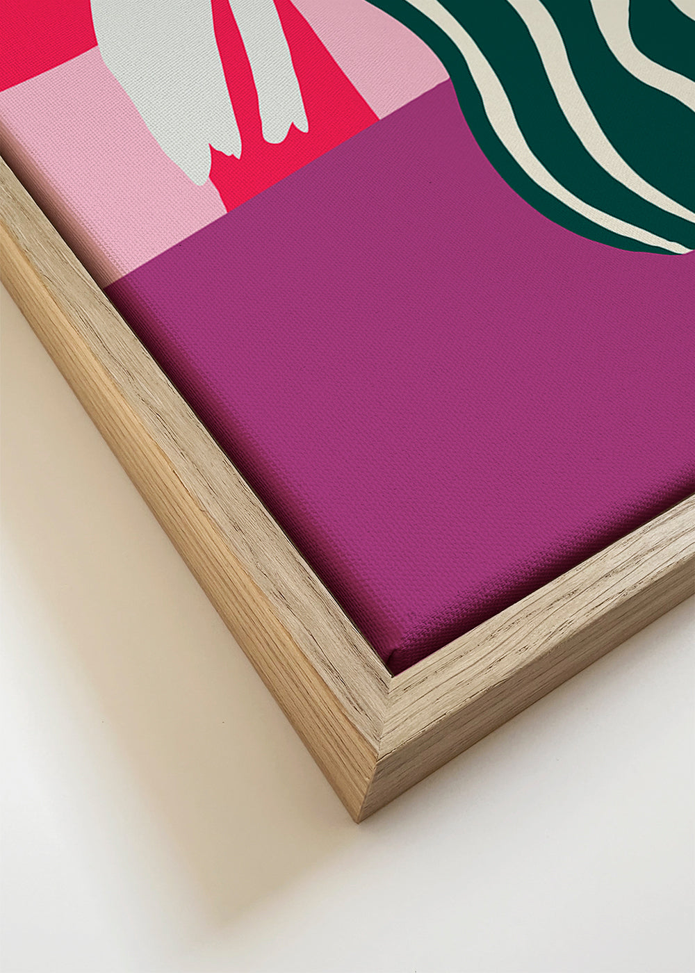 Plakat botaniczny: tulipany w stylu pop
